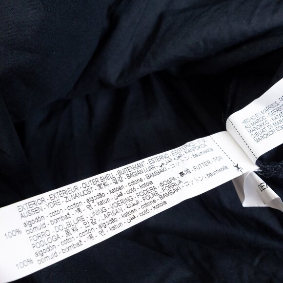 Zara Embroidered Midi Dress Black Small - Picture 13 of 14